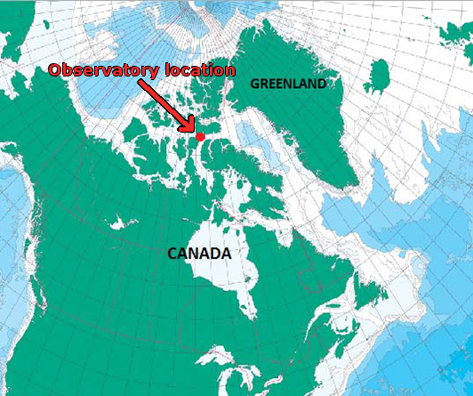 Welcome to the Barrow Strait Real Time Observatory